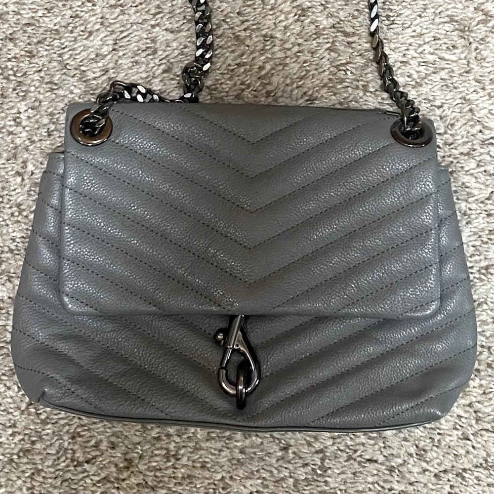 Rebeca minkoff color steel (gray) edie crossbody